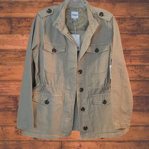 KENSIE BEIGE UTILITY JACKET - NWT - Sz L